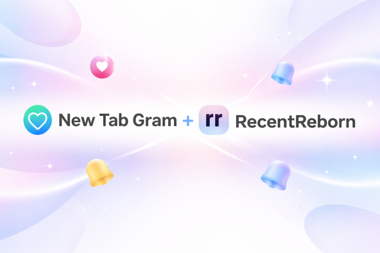 New Tab Gram + RecentReborn Partnership
